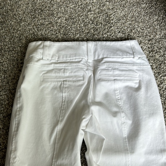 Women’s Inc concept white capri ankle pant size 2 - Picture 5 of 6